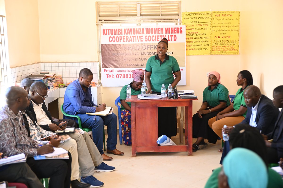 planetGOLD Uganda (@planetgold_ug) on Twitter photo During a visit by Kenya’s Ministry of Cooperatives, the women shared how being in a cooperative has helped them do mining as a business & improve their lives.
<a href="/planetGOLD_UG/">planetGOLD Uganda</a> is supported by <a href="/theGEF/">Global Environment Facility (GEF)</a> led by <a href="/UNEP/">UN Environment Programme</a> executed by <a href="/IMPACTtransform/">IMPACT</a> in partnership with <a href="/nemaug/">National Environment Management Authority (NEMA)</a> & <a href="/4_dgsm/">Mineral Development Program</a>. During a visit by Kenya’s Ministry of Cooperatives, the women shared how being in a cooperative has helped them do mining as a business & improve their lives.
<a href="/planetGOLD_UG/">planetGOLD Uganda</a> is supported by <a href="/theGEF/">Global Environment Facility (GEF)</a> led by <a href="/UNEP/">UN Environment Programme</a> executed by <a href="/IMPACTtransform/">IMPACT</a> in partnership with <a href="/nemaug/">National Environment Management Authority (NEMA)</a> & <a href="/4_dgsm/">Mineral Development Program</a>.