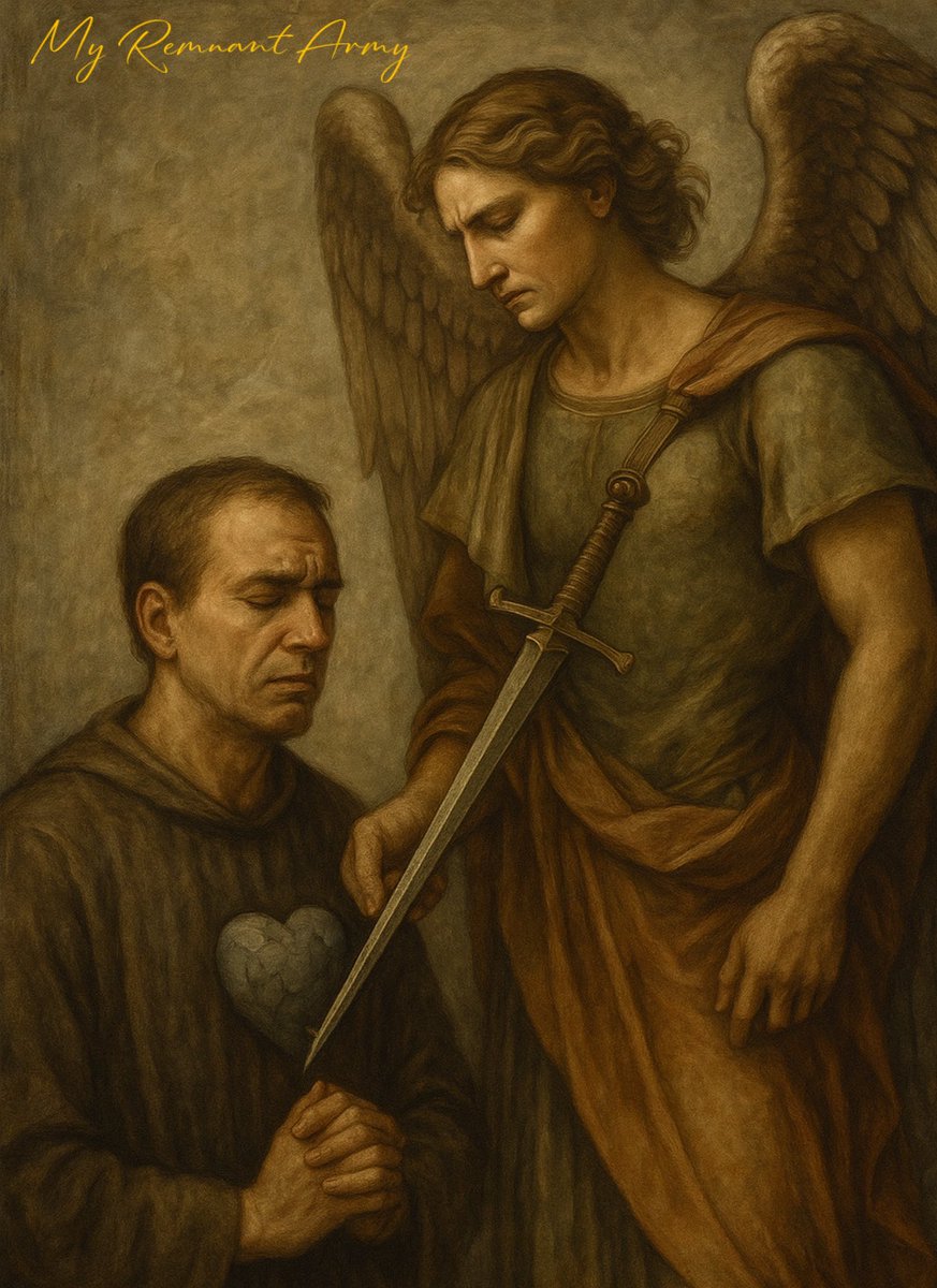 Reflection: The Sword of St. Michael and the Heart of Stone

As I prayed the Sancte Michael Archangele in Latin, under a weight of unseen spiritual attack, St. Michael stood beside me.

He didn’t speak.

Instead, he took his sword—the very one forged to cast down the ancient