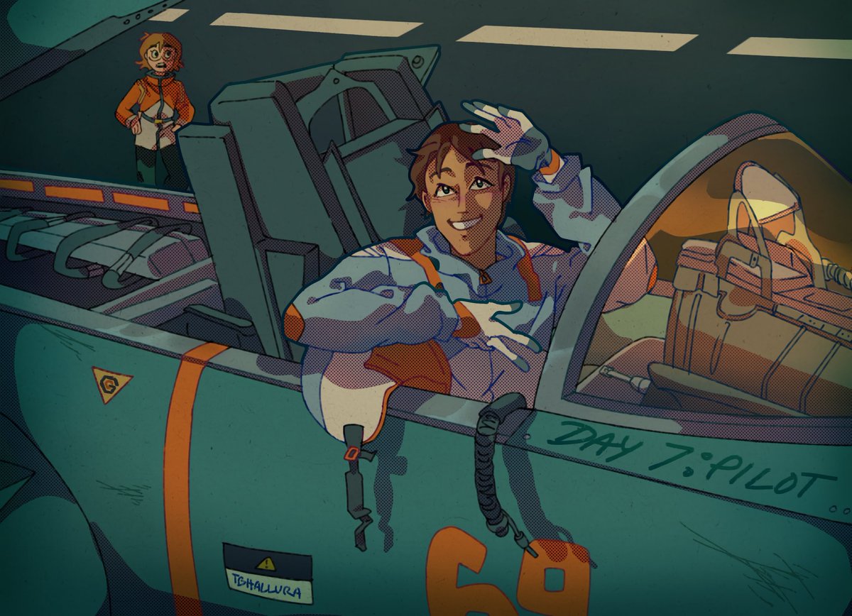 tbhallura's tweet image. #julance day 7: pilot