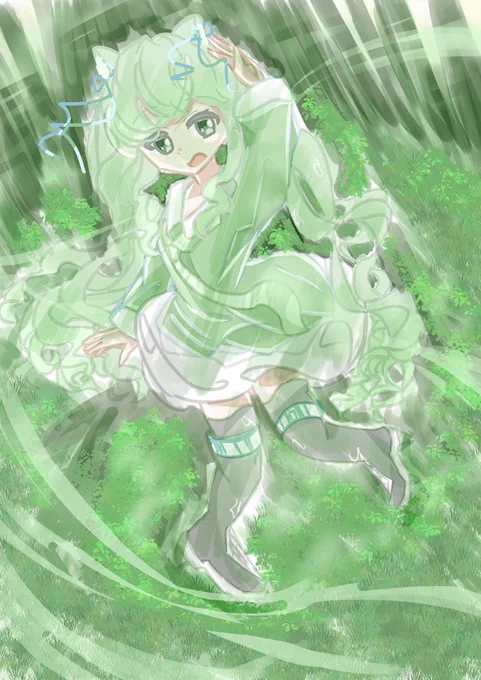 うわああああ!!!! ひんやり雪と氷!!! 大好きです その魔法のランタン触って思い切り身体ひんやりしたいですよねー。 良かったらうちの子見てくださいッ!!!!!! 寒色系好みなんです〜 めちゃくちゃ何度でも見返したくなるくらいに可愛い子ですね!!!!!