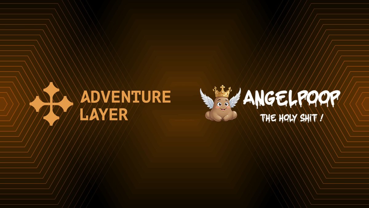 Adventure Layer x AngelPoop

🙌We’re excited to partner with <a href="/AngelPoop_meme/">AngelPoop</a> — the largest meme cult on Tonchain turning HOLY S#IT moments into onchain fun! 

🚽 Flush-to-Earn mini-game
💰 Decentralized meme launchpad
😇 Backed by TON heavyweights &amp; 320K+ wallets

Together, we’re