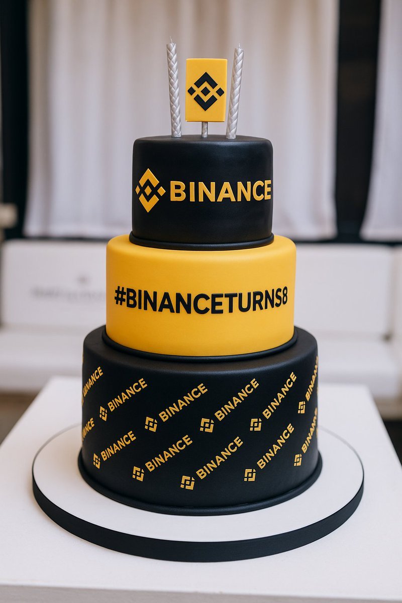 "Happy 8th Anniversary <a href="/BinanceFutures/">Binance Futures</a>! 🚀 Grateful to be part of this amazing journey. Here's to many more years of innovation! #BinanceTurns8"