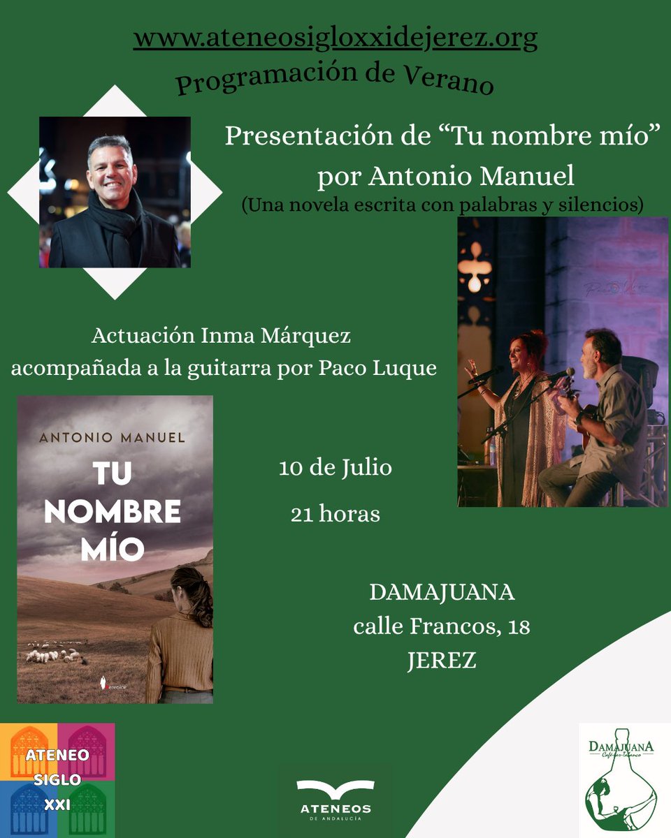 Nos vemos este jueves en Damajuana de Jerez!!!