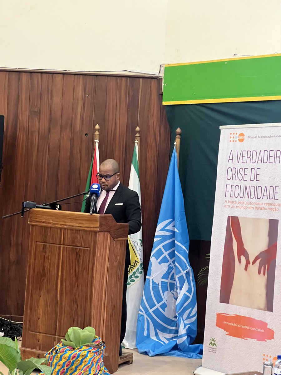 🇲🇿 Moçambique lançou hoje a #SWOP2025!
A verdadeira crise não é a fertilidade — é a falta de escolha.

O relatório do UNFPA destaca a importância de garantir direitos, igualdade de género e autonomia reprodutiva.

#MeuCorpoMinhaVidaMeuMundo #UNFPA #Moçambique