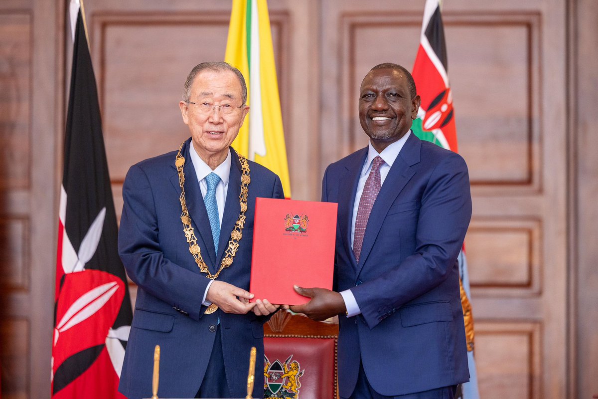 William Samoei Ruto, PhD tweet media