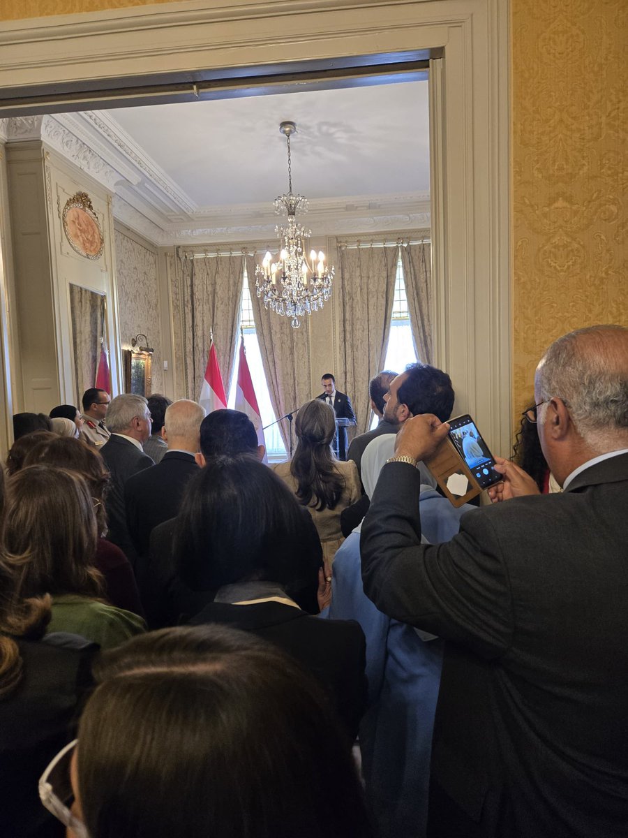 KEHague joined the Diplomatic Corps in celebrating  Egypt National Day