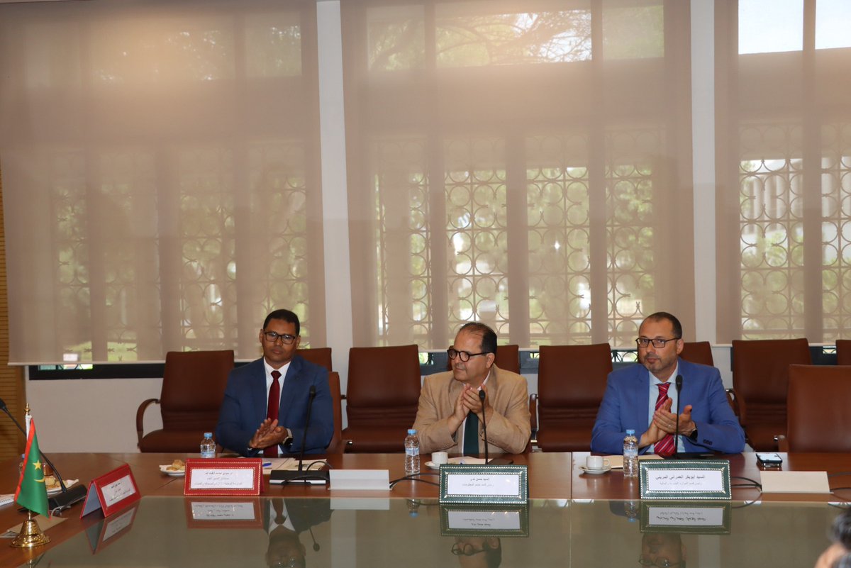 ENSA_MA's tweet photo. ي إطار تعزيز علاقات التعاون بين المؤسسات الإفريقية في مجال التكوين الإداري، استقبلت المدرسة الوط��ية العليا للإدارة (ENSA) وفدًا من المدرسة الوطنية للإدارة والصحافة والقضاء (ENAJM) بالجمهورية الإسلامية الموريتانية. https://t.co/wggCmVXHC3