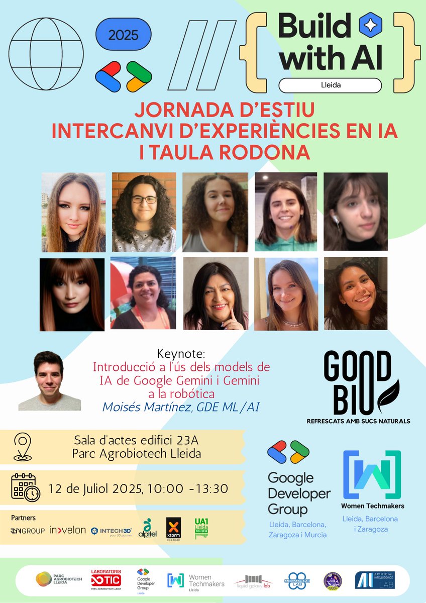 JORNADA D'ESTIU INTERCANVI D'EXPERIÈNCIES EN IA I TAULA RODONA🚀