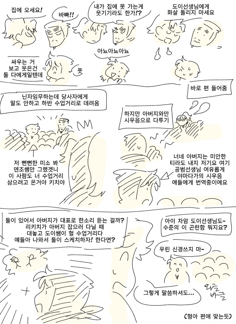 야마다가의 막내이자 형아에게 무른 첫째이자 동생인 리키치군 고찰(조크