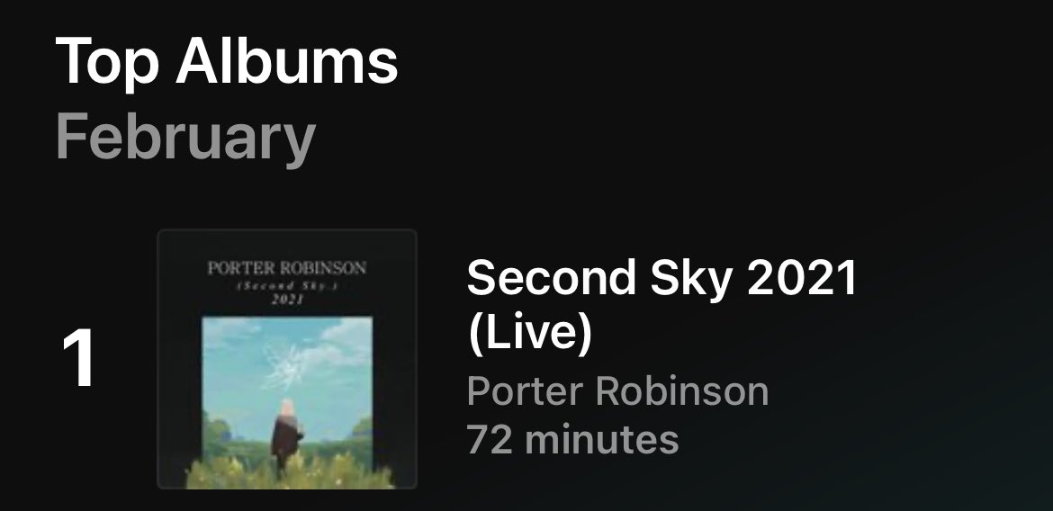 Yamaws_'s tweet image. "you must like porter robinson's second sky 2021 set if you think we fuckin"
me: