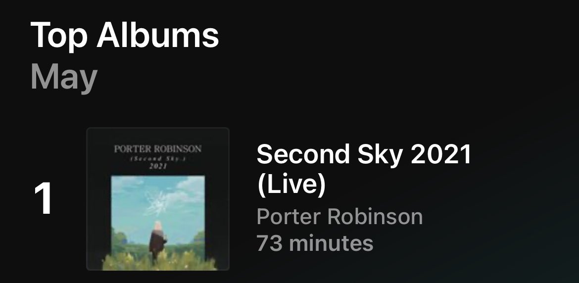 Yamaws_'s tweet image. "you must like porter robinson's second sky 2021 set if you think we fuckin"
me: