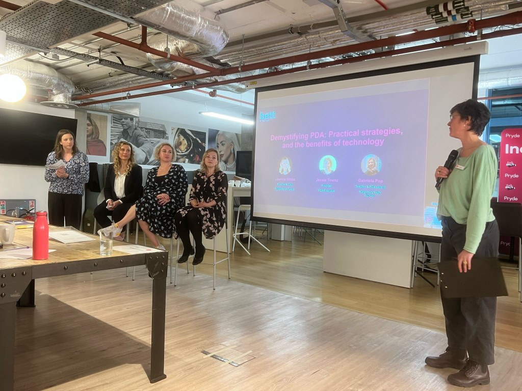 🌟 Gabriela Pop joined a panel at Bett Global SEND Village to discuss practical strategies and tech support for Pathological Demand Avoidance (PDA). Her involvement highlights her commitment to inclusive education and raising awareness of neurodiversity.

#InclusiveEducation