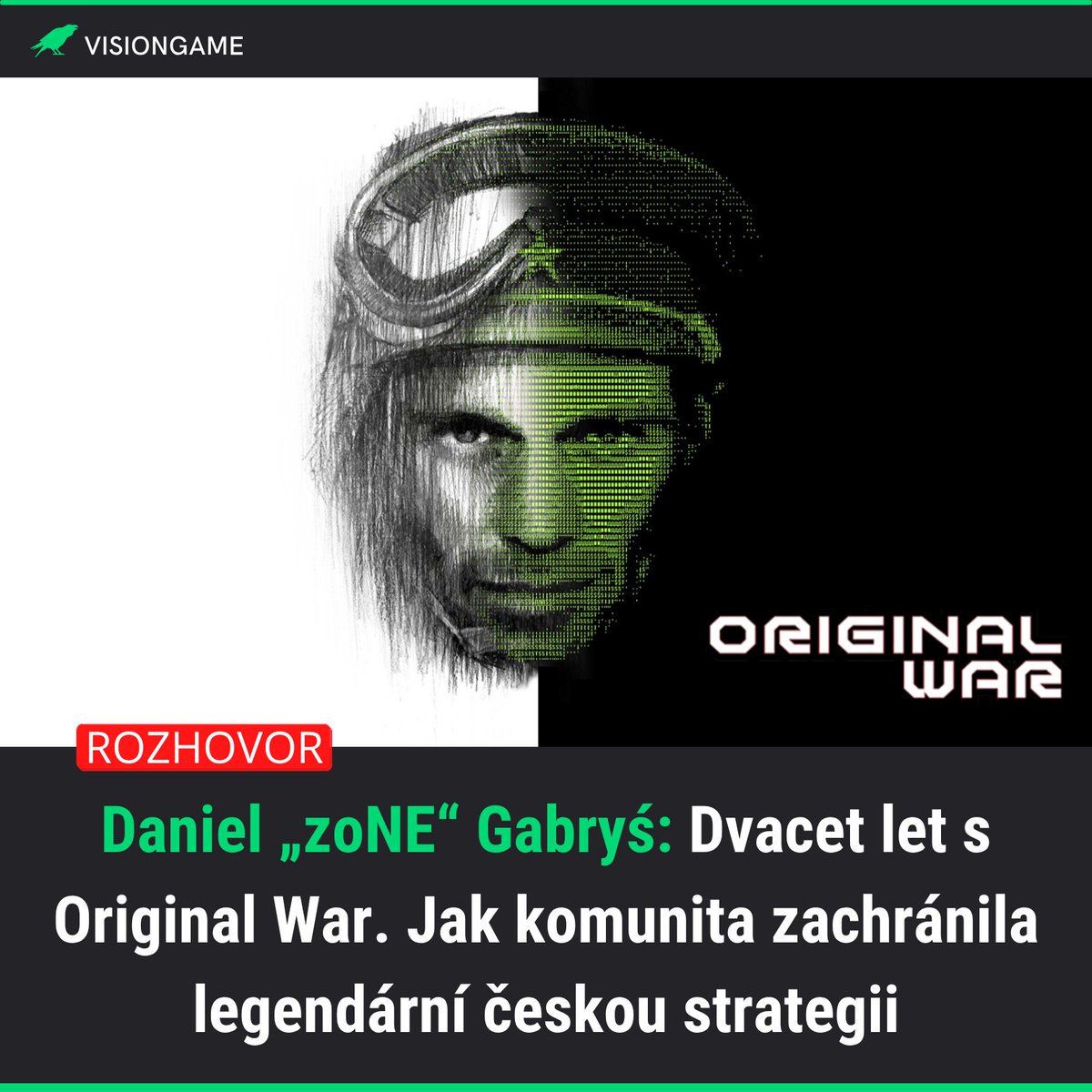 visiongamecz's tweet image. Legendární česká strategie Original War má dodnes oddanou komunitu – zvlášť v Polsku. Daniel „zoNE“ Gabryś, správce portálu Original-War.NET a dlouholetý fanoušek, v rozhovoru s Miroslavem Žákem otevřeně vypráví o historii komunity, modifikacích, turnajích i své vášni pro…
