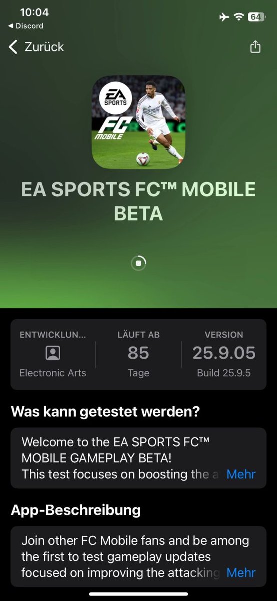 Gameplay Beta is now live!

Android in Argentina, Canada, Egypt, Malaysia, Romania:
- Play Store.
- Search for “EA SPORTS FC Mobile Limited Beta”.

iOS is available globally with a Testlight account: testflight.apple.com/join/zDu8TTye
- Get in quick, there are a limited number of spots!