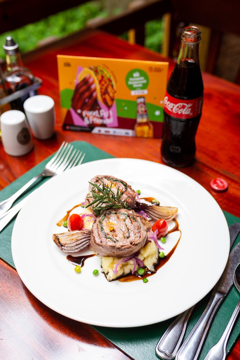 Day 6 plot twist: You’re dining in a jungle-inspired Italian escape.🇮🇹

The Explorer Bistro at <a href="/kampalaserena/">kampalaserenahotel</a> brings safari charm, garden serenity and tastes of Italy this Kampala Restaurant Week.🍴

Enjoy a complimentary crisp <a href="/tuskerciderug/">Tusker Cider UG</a> or <a href="/CocaColaBevUg/">Coca-Cola Beverages Uganda</a> with every