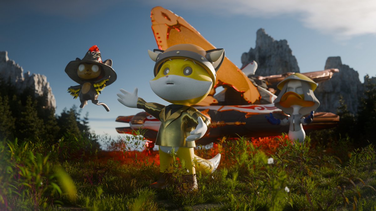 GM on this sunny tuesday! So like yall know I recently quacked my way into <a href="/dawnoftheduck/">Dawn of The Duck</a> 🦆 finding out they merged with these <a href="/foxyfam_/">FoxyFam 🦊</a> 🦊 Appreciate <a href="/mmwalk/">mm</a> for reaching out👑 <a href="/Dittxr/">Ditto</a> for his art!