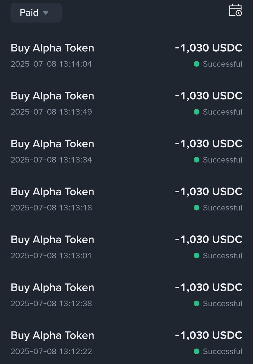 Naddibtc's tweet photo. 📌 @binance Alpha Daily Tip

Date: 08-07-2025 
Alpha Token: Bedrock ($BR)
✅ Hold at least $1,000+ USDC
🔁 Trade $1,030 per order in $BR
🔂 Do 4 or 8 trades 
💸 Total cost: $2
🏋‍♀️ Earn 15 to 16 Alpha Points

Stay consistent for 15 days for Alpha farming

#BinanceAlpha https://t.co/UVc3zwNKCE