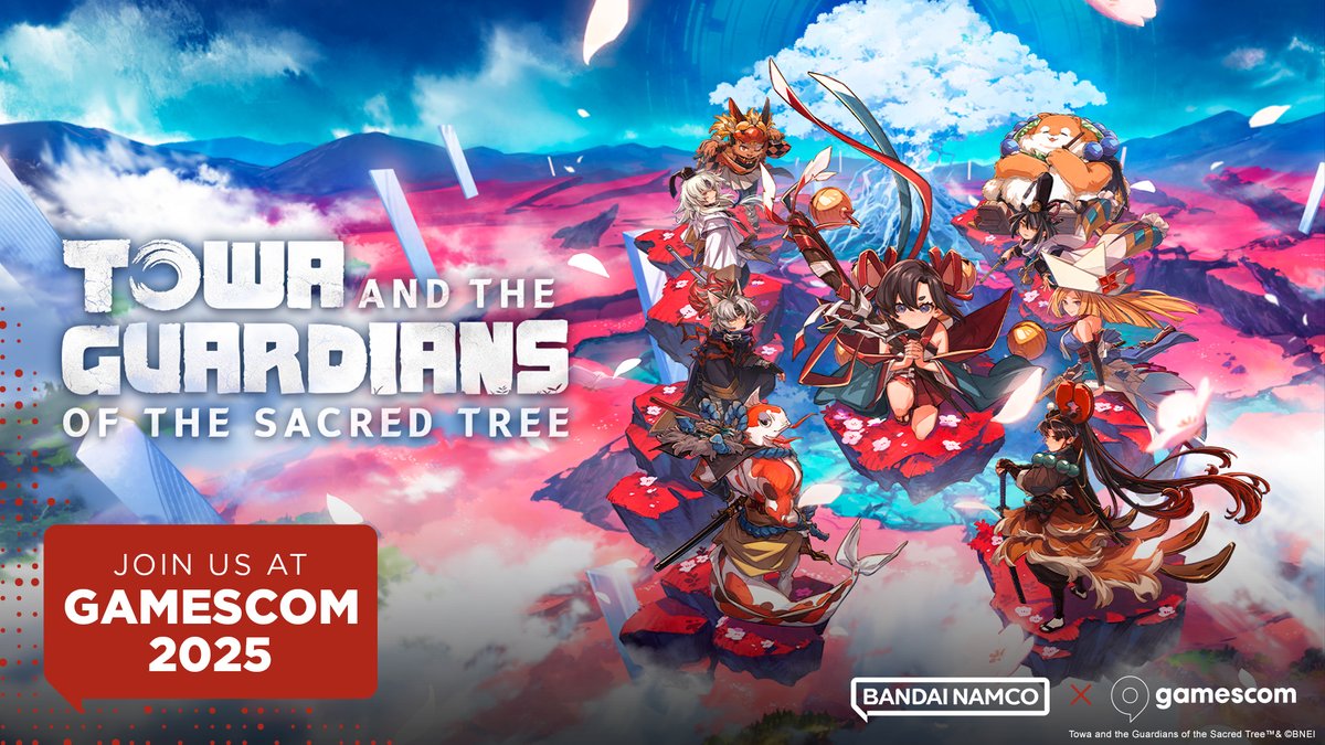 BandaiNamcoEU's tweet image. We’re excited to be back in Cologne for @gamescom 2025 — and to reveal our line-up:
🌙 The Blood of Dawnwalker
👁️ Little Nightmares III
🌳 Towa and the Guardians of the Sacred Tree
Visit us in Hall 6 and stay tuned for more updates! #gamescom2025