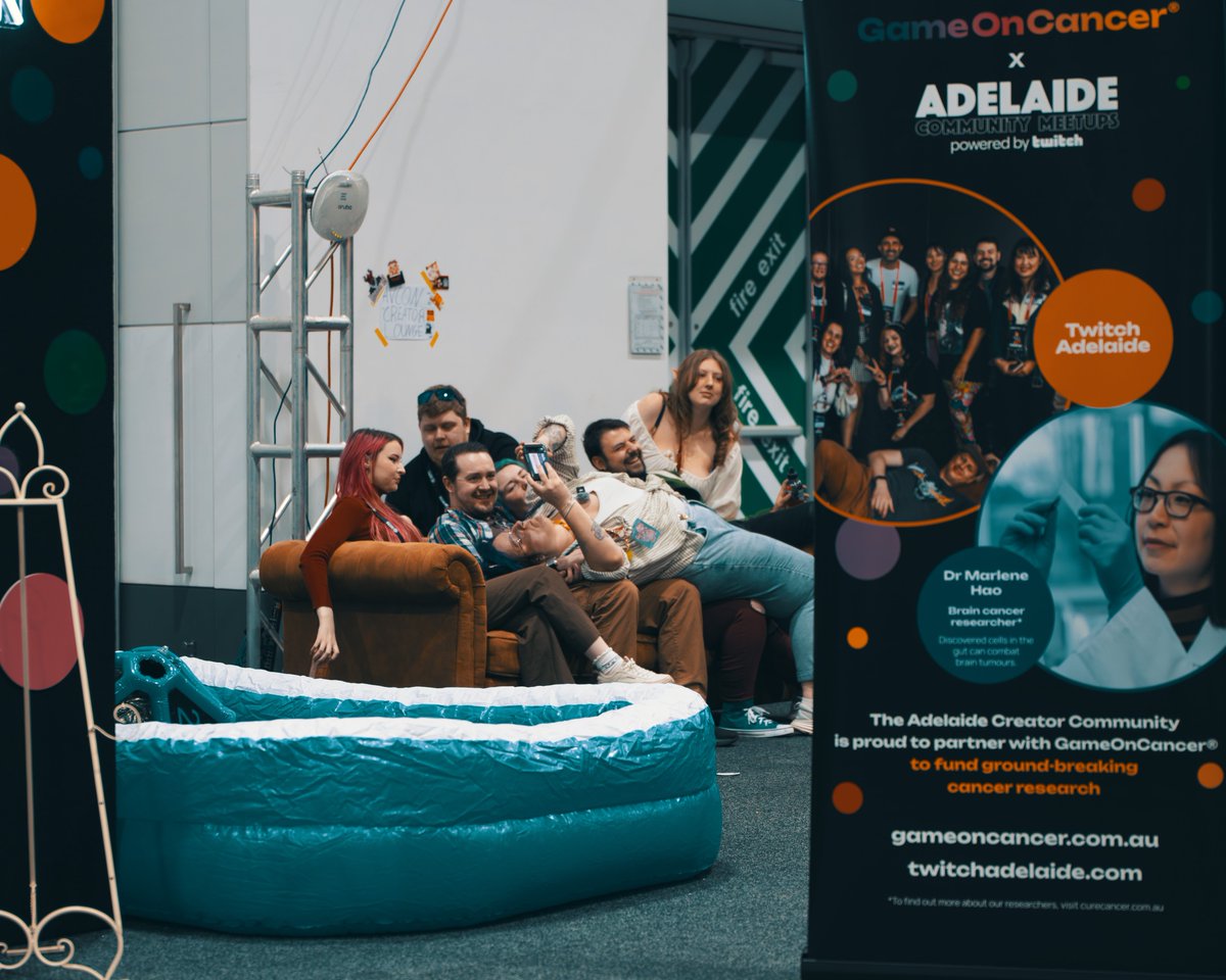 8bitElliott's tweet image. Twitch Adelaide encompasses everything great about the @Twitch_ANZ community. Over the weekend, I saw creators of all sizes getting together to raise money for @GameOn_Cancer at AVCon

Encouraging each other to make amazing content and helping each other out