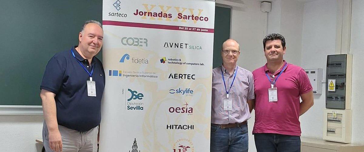 😃Our Fault Tolerant Systems 👨‍🏫group participed in #SARTECO 2025,presenting their latest work on robust neural networks and intelligent fault-tolerance strategies for critical environments like automotive and industry.
✅ Details in this 🗞️news: 
🔗tinyurl.com/58ru8zkp