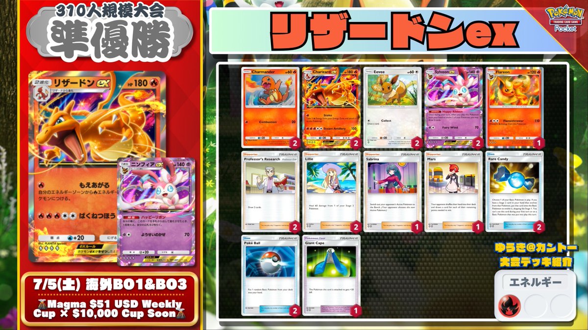 ✨＼ ポケポケ ティア表/／✨ 📊 イーブイガーデン 環境2週目