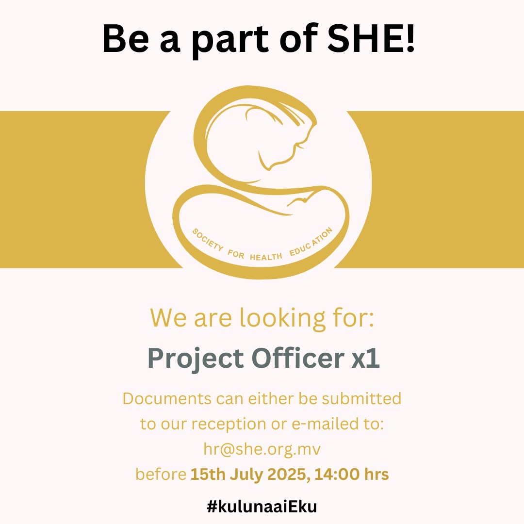 Job opening for: Project Officer

For more information: jobsicle.mv/job/20875