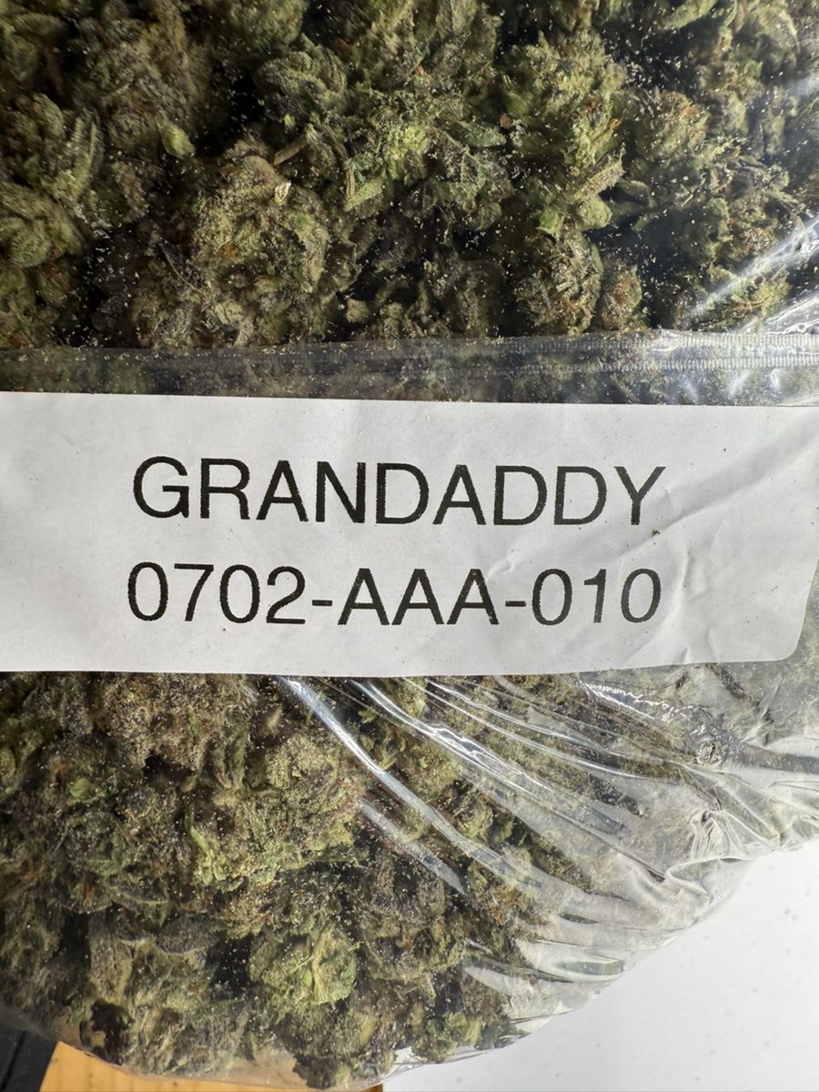Smacking420's tweet image. Grandaddy AAA+1
License designer indoors 
Last 256 grams 
750$