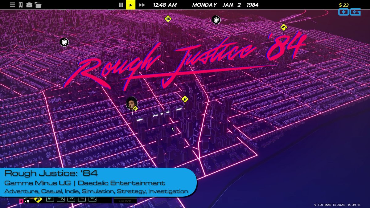 overage-gaming (@overagegmngcom) on Twitter photo OG plays Rough Justice: '84!
youtube.com/watch?v=Tev7qu…
Like & Sub!
<a href="/RoughJustice84/">Rough Justice: '84 - OUT NOW!</a>
<a href="/gamma_minus/">Gamma Minus</a>
<a href="/daedalic/">Daedalic Entertainment</a>
#strategy #neonnoir #digitaldetective #Retro #IndieGameTrends #IndieWatch #IndieDev #GameDev #IndieGameDev #IndieGame #IndieGames #Gameplay #letsplay #gamer #gaming #youtube OG plays Rough Justice: '84!
youtube.com/watch?v=Tev7qu…
Like & Sub!
<a href="/RoughJustice84/">Rough Justice: '84 - OUT NOW!</a>
<a href="/gamma_minus/">Gamma Minus</a>
<a href="/daedalic/">Daedalic Entertainment</a>
#strategy #neonnoir #digitaldetective #Retro #IndieGameTrends #IndieWatch #IndieDev #GameDev #IndieGameDev #IndieGame #IndieGames #Gameplay #letsplay #gamer #gaming #youtube