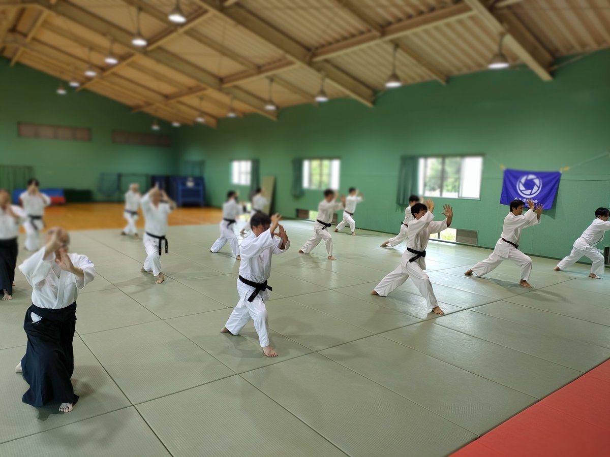 7年ぶりに合宿！千葉県九十九里浜。美味しいご飯とともに、普段できない武器技・護身技をじっくり稽古しました😀