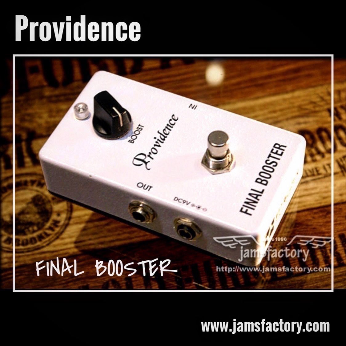 Providence FINAL BOOSTER ギターエフェクター ジャムズファクトリー(エフェクターショップ) on X: 