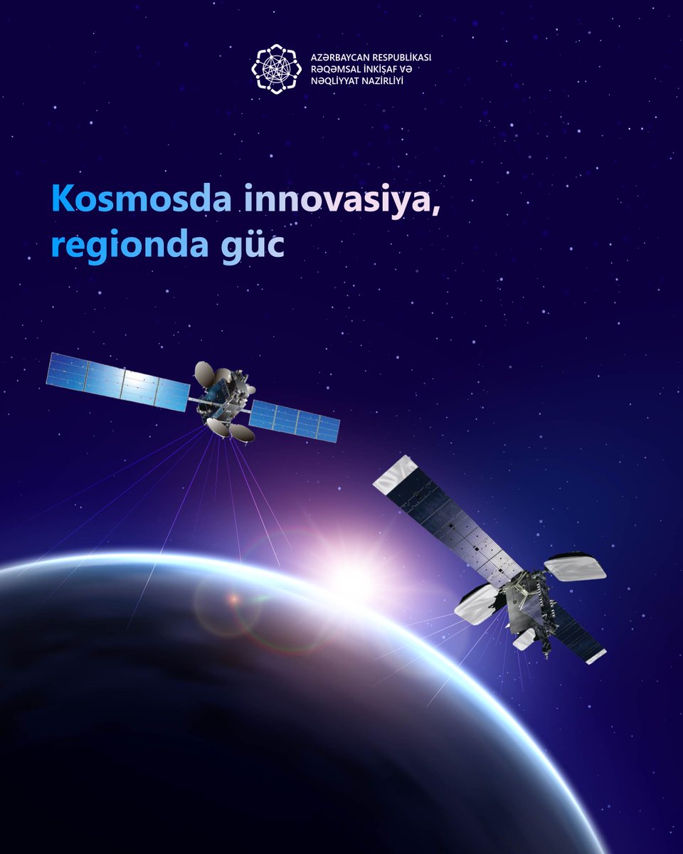 MDDTAzerbaijan's tweet image. #Kosmos sahəsində innovasiyaların və tədqiqatların təşviqi ilə regional liderliyimizi möhkəmləndiririk.

Məqsədimiz Azərbaycanın #kosmik ölkə kimi tanınmasını və bu sahədə rəqabətədavamlı bir mövqe qazanmasını təmin etməkdir.

#RİNN
