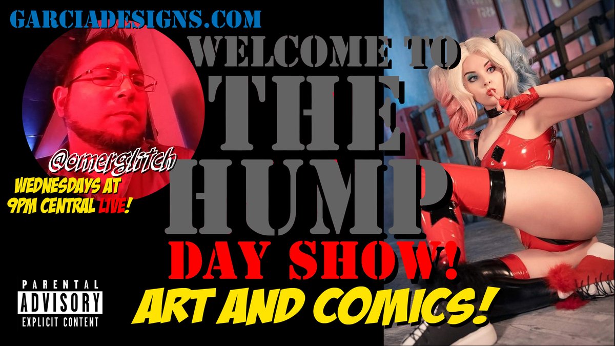 omerglitch's tweet image. Wednesdays at 9PM Central it's The Hump Day show LIVE! With your host @omerglitch ⁩and possible guest @DevilMomentum @AKAPAD @AnInstallation @MarcusKelligrew @SeclusionStudio   youtube.com/live/AyrSnvX9j…