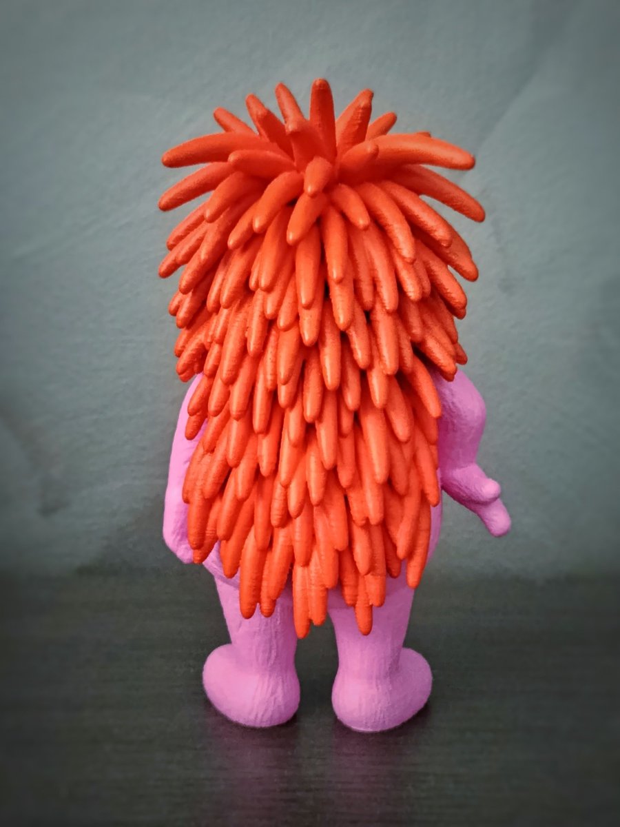 Victor_bf85's tweet photo. Volvemos a las figuras y a los recuerdos con este #Espinete, modelado, impreso y pintado. ¿Alguien quiere uno? No dudéis en preguntar.

#3dprint #3dprinter #3dprinting #fdm #modelling #characterdesign #barriosesamo #vintage #80s @Sakata3D @Artillery3d1 @vallejocolors #3ddesigns https://t.co/bn2mHi6Zcp
