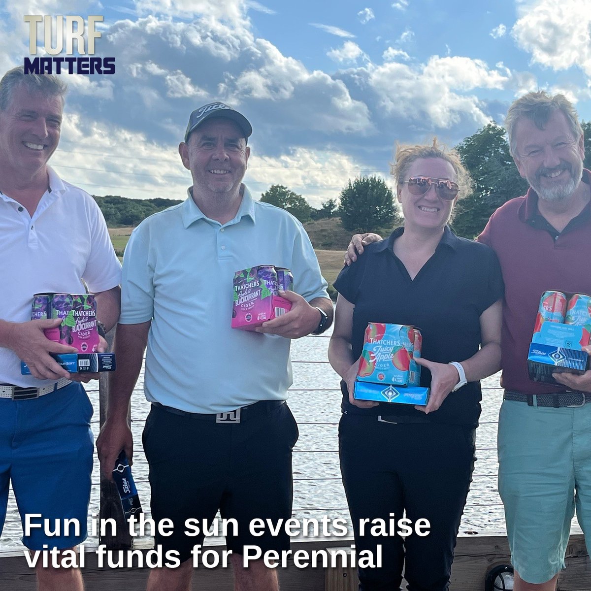 #TurfNews June was a great month for fundraising in support of <a href="/PerennialGRBS/">Perennial</a>, with nearly £10,000 raised by footballers and golfers showing off their skills at two inaugural events.

Read more 👉 turfmatters.co.uk/fun-in-the-sun…