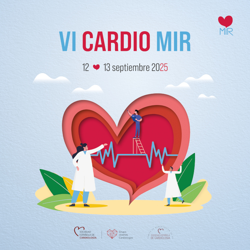 Soc Esp Cardiología (@secardiologia) on Twitter photo 🔴 ¡Vuelve la gran cita para los <a href="/JovenesSec/">JóvenesSEC</a>!
📅 12-13 septiembre | 📍 Zaragoza
🔍 Dos días de actualización intensiva, talleres, retos clínicos y mucho más.
💥 ¿Eres residente o adjunto joven? Este congreso es para ti.
🔗 Inscríbete y no te quedes fuera. #CardioMIR 🔴 ¡Vuelve la gran cita para los <a href="/JovenesSec/">JóvenesSEC</a>!
📅 12-13 septiembre | 📍 Zaragoza
🔍 Dos días de actualización intensiva, talleres, retos clínicos y mucho más.
💥 ¿Eres residente o adjunto joven? Este congreso es para ti.
🔗 Inscríbete y no te quedes fuera. #CardioMIR
