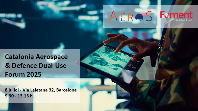 Laureà Folch (@laureafolch) on Twitter photo #Aerospace | <a href="/aeros_ecosystem/">AeroS_ecosystem</a> i <a href="/FomentTreball/">Foment del Treball Nacional</a> han organitzat el "Catalonia Aerospace & Defence Dual-Use Fòrum 2025" amb l'objectiu de posicionar a la indústria catalana com a referent en el desenvolupament i aplicació de tecnologies duals, amb visió empresarial, econòmica i #Aerospace | <a href="/aeros_ecosystem/">AeroS_ecosystem</a> i <a href="/FomentTreball/">Foment del Treball Nacional</a> han organitzat el "Catalonia Aerospace & Defence Dual-Use Fòrum 2025" amb l'objectiu de posicionar a la indústria catalana com a referent en el desenvolupament i aplicació de tecnologies duals, amb visió empresarial, econòmica i