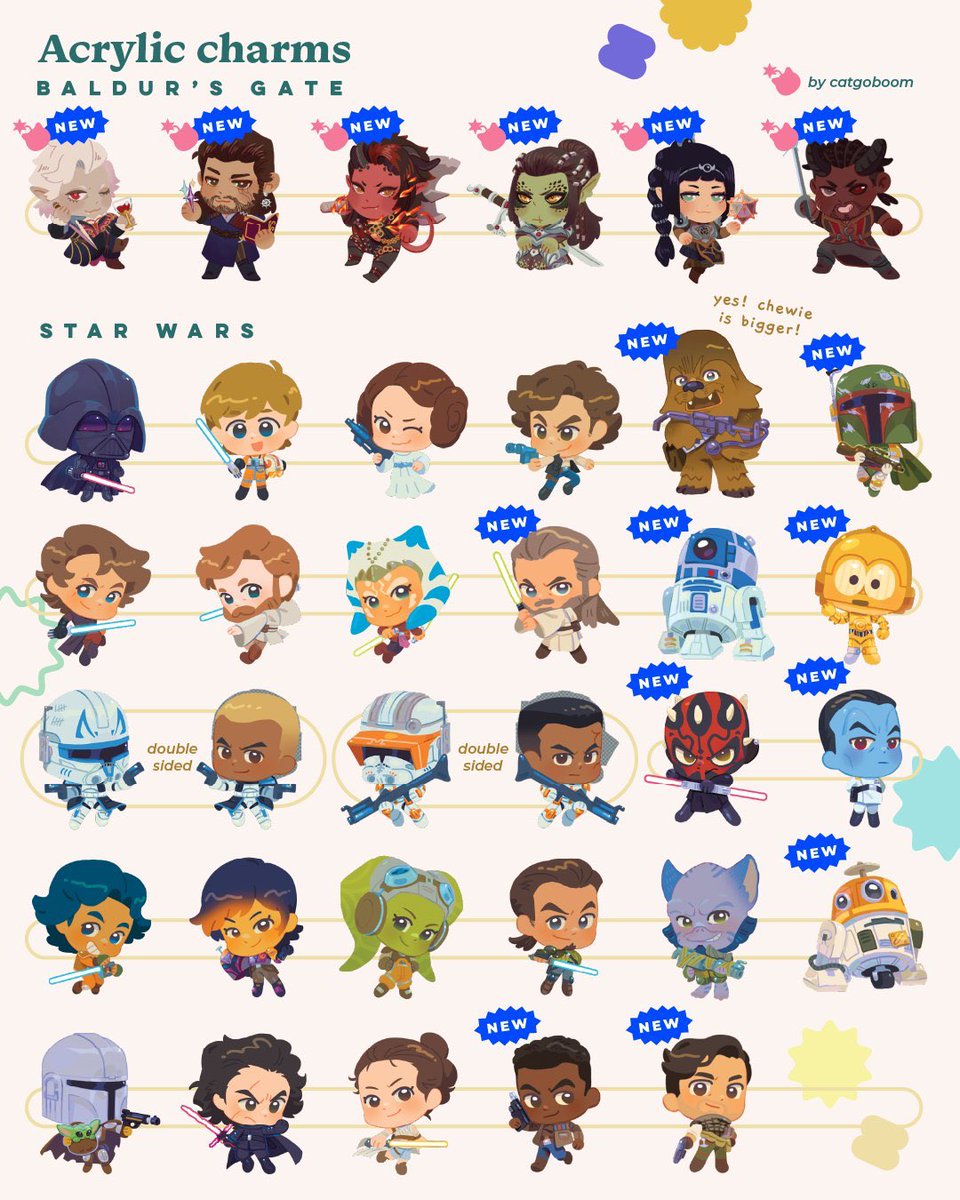 ‼️CLOSES TOMORROW‼️
Please DM to preorder from this catalogue if you would still like to pick up my wares this weekend!

“PENDING RESTOCK”= restock on the way that may or may not arrive on time. Please let me know if you would still be interested in these items.