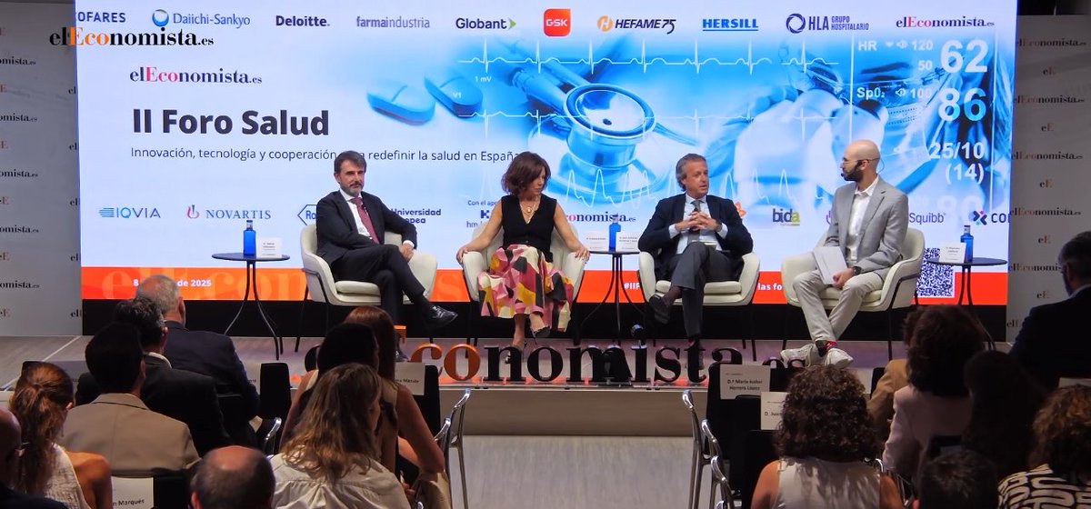 Grupo HLA (@grupohla) on Twitter photo <a href="/elEconomistaes/">elEconomista.es</a> 🗣 La charla, en la que han participado también el Dr. Cristóbal Belda, director general médico de <a href="/HMHOSPITALES/">HM HOSPITALES</a> y Marta Villanueva, directora general de <a href="/idisalud/">Fundación IDIS</a> se ha centrado en gran parte sobre la importancia de la sinergia entre la sanidad privada y la sanidad pública. <a href="/elEconomistaes/">elEconomista.es</a> 🗣 La charla, en la que han participado también el Dr. Cristóbal Belda, director general médico de <a href="/HMHOSPITALES/">HM HOSPITALES</a> y Marta Villanueva, directora general de <a href="/idisalud/">Fundación IDIS</a> se ha centrado en gran parte sobre la importancia de la sinergia entre la sanidad privada y la sanidad pública.