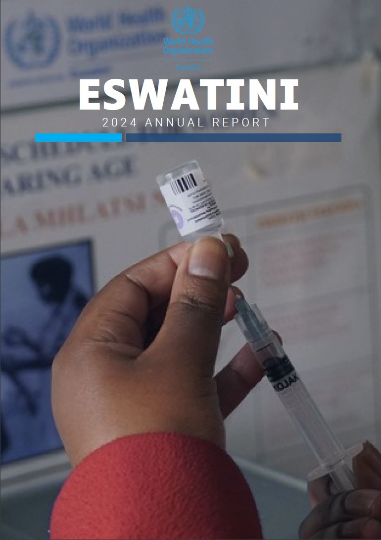 WEswatini's tweet image. In 2024, WHO made significant progress in strengthening Eswatini’s health system & emergency preparedness, working closely with the government & stakeholders to lay a strong foundation for Universal Health Coverage & health security. More in the report 👇 afro.who.int/countries/eswa…