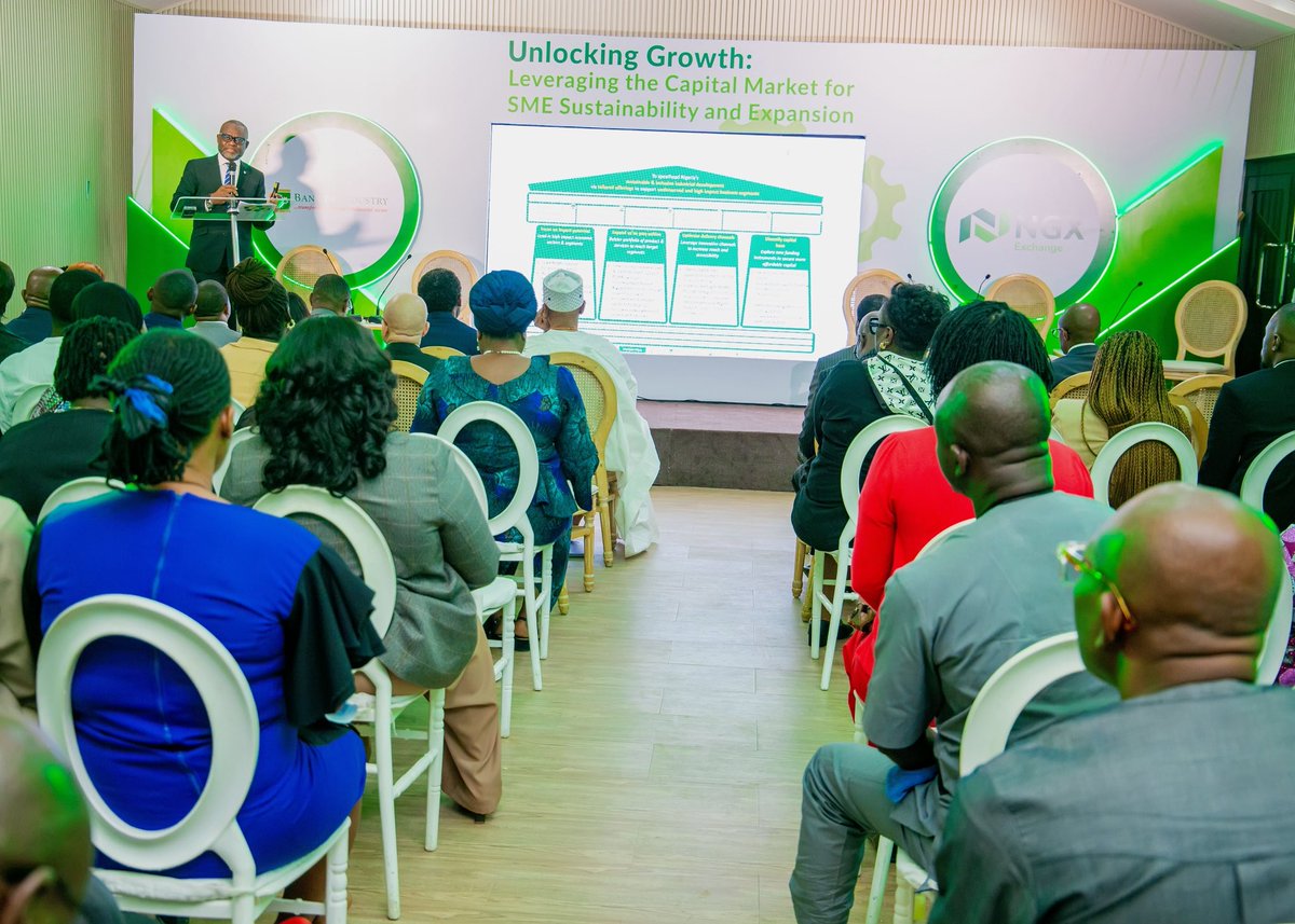 ngxgrp's tweet image. SME owners, market operators, and ecosystem players gathered to explore capital market opportunities and practical strategies for sustainable growth.

Swipe through for more highlights from the day 

#ngxboismeworkshop #smeworkshop