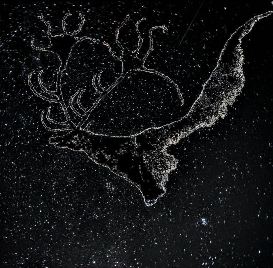 If the Anglo-Saxons saw this in the night sky, they’d call it a tungolheorot, or ‘star deer’