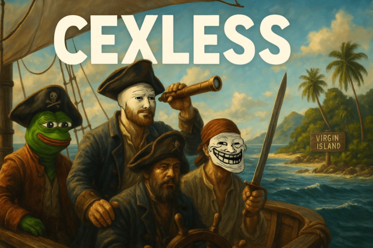 NabiSol7's tweet photo. @blancxbt #cexless pirates on their way to virgin island https://t.co/0i3H3zV3D7