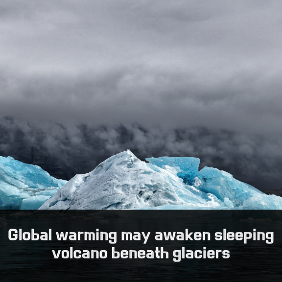 shinO7_O7's tweet photo. 🌋 Global warming may awaken sleeping giants beneath glaciers.
New study reveals that as glaciers melt, the risk of explosive volcanic eruptions grows—starting a dangerous feedback loop of more eruptions, more CO₂, and faster warming.
#ClimateCrisis #VolcanoRisk #MeltingGlaciers #Goldschmidt2025 #EarthScience