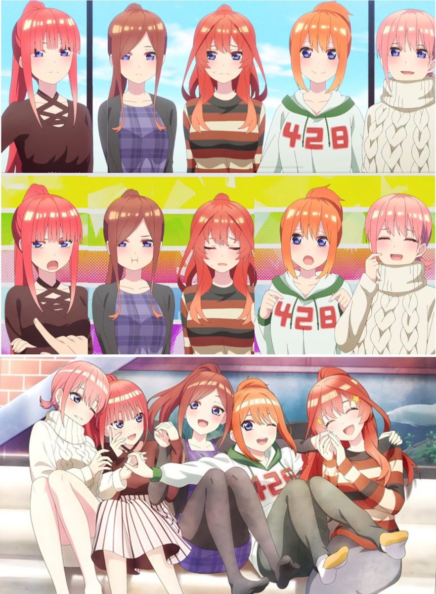 一日遅れのポニーテールの日
＃五等分の花嫁 
＃ポニーテールの日