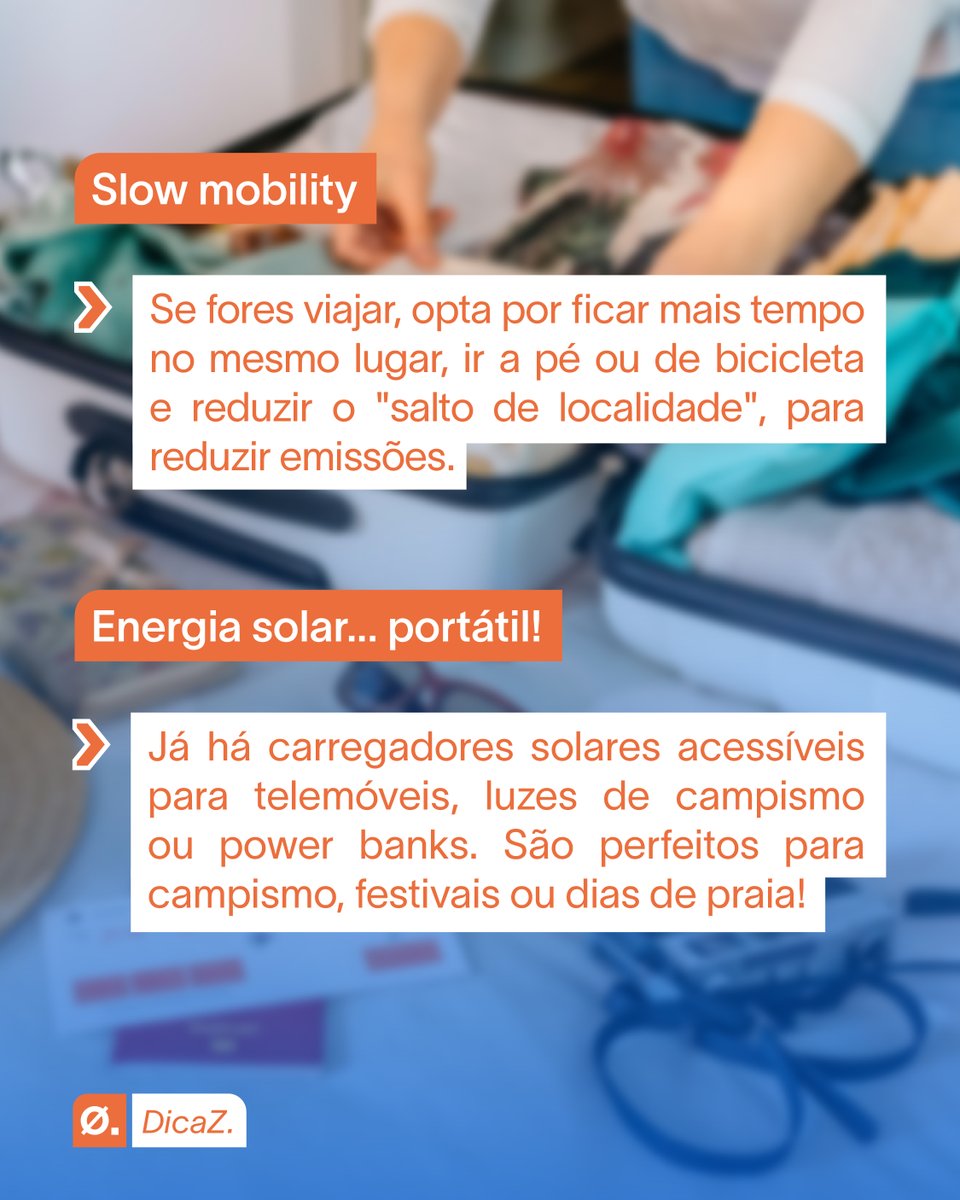🏖️Já levas protetor “reef safe” e nunca deixas lixo na praia? Então estás no bom caminho! Mas há sempre espaço para melhorar o teu #impacto ambiental. Neste verão, leva hábitos que protegem o #oceano e reduzem a tua pegada #ecológica, mesmo quando só levas toalha e chinelos.