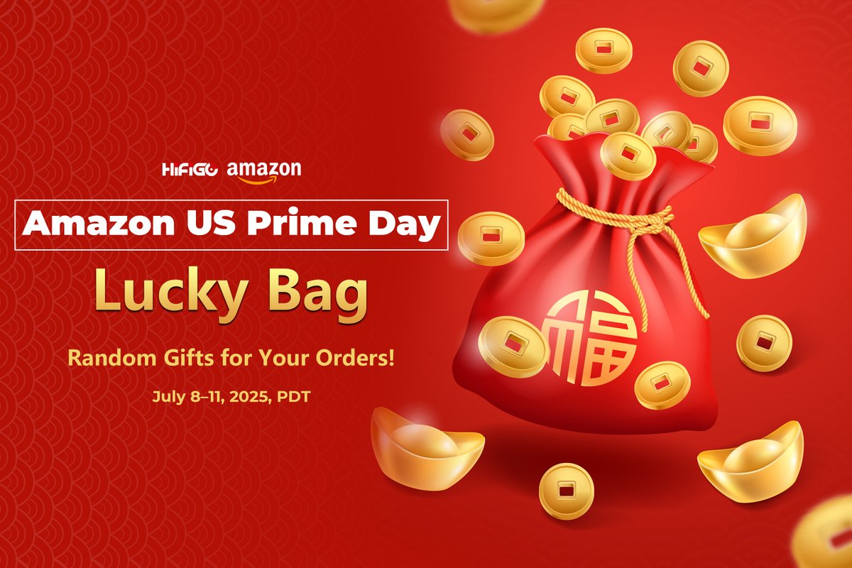 HiFiGoAudio's tweet image. 🎁#LuckyBag Only for you~🎉
✨Surprise #gifts with your order during #AmazonUS #PrimeDay!💥

👀What will you get? Only one way to find out👇
🛍Shop here: amazon.com/hifigo/

🥳After placing the order, contact this email support06@hifigo.com to apply!💕

#HiFiGo #Audio #IEM