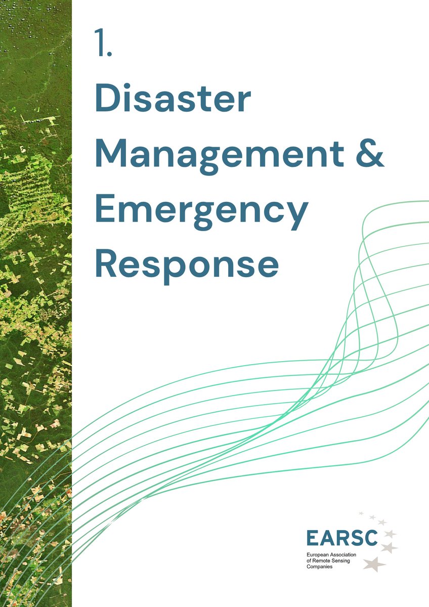🌪️🌊🔥 Discover the wide range of Earth Observation products and services that EARSC members offer in the field of Disaster Management &amp; Emergency Response.

Download EARSC Catalogue here⤵️
earsc.org/2025/06/23/ear…