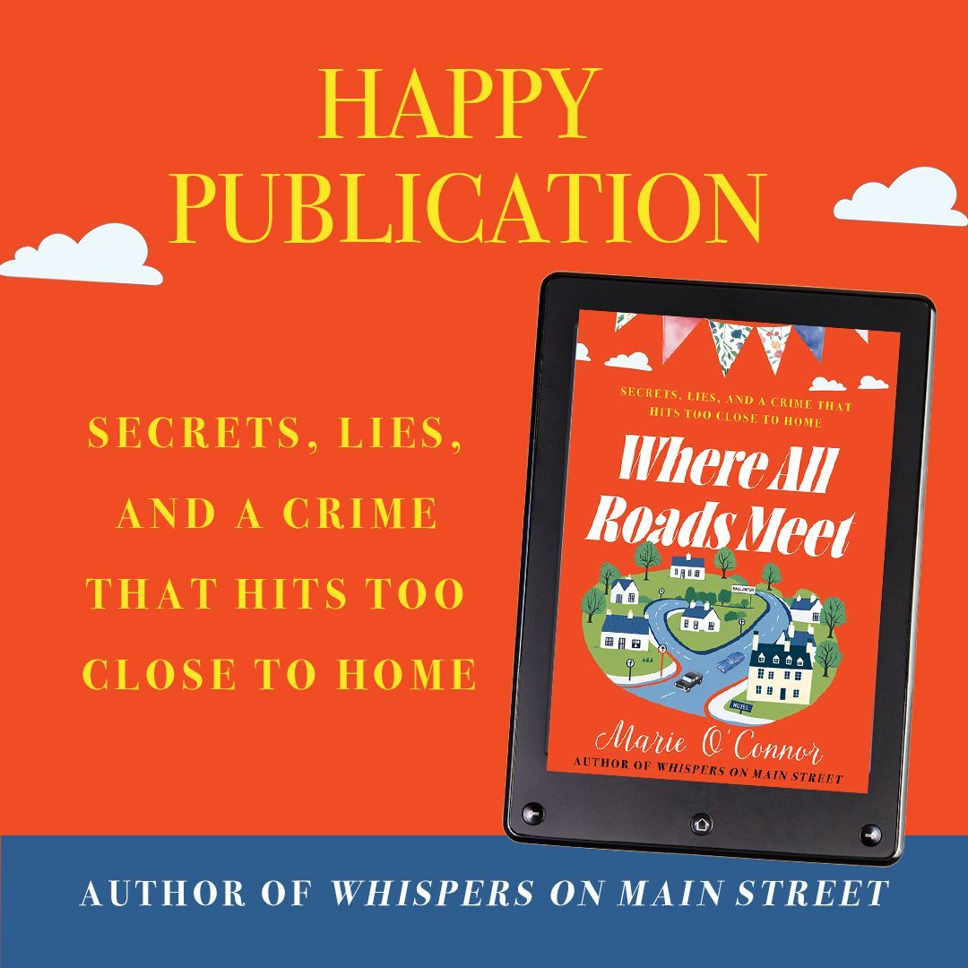 📚 Where All Roads Meet by Marie O'Connor is out now! A murder in a quiet Irish town, a tangled past, and a trail that leads from JFK’s Galway visit to sun-soaked Sicily. Mystery fans, don’t miss it! 👉 buff.ly/QAGO1Bv #ebook
