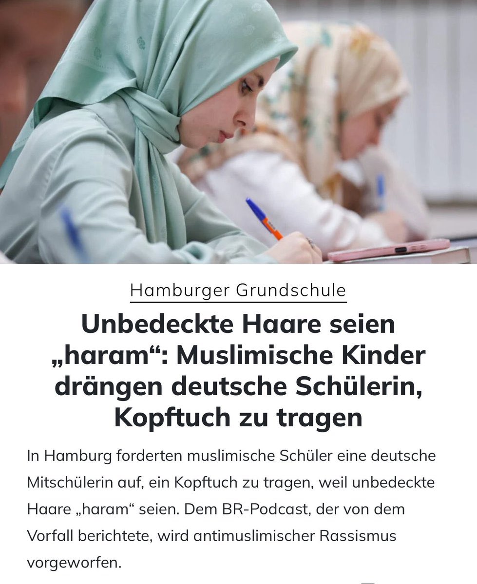 Keine Sorge, eine Islamisierung findet nicht statt.🤡🙈