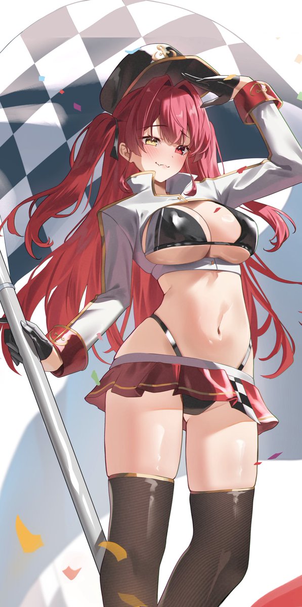 宝鐘マリン(レースクイーン)
#マリンのお宝　#ホロライブ